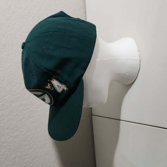 Vintage Green Bay Mens Hat Packers Brett Faeve 4 qb club has flaws see pics - Picture 3 of 16